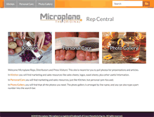 Tablet Screenshot of media.microplane.com